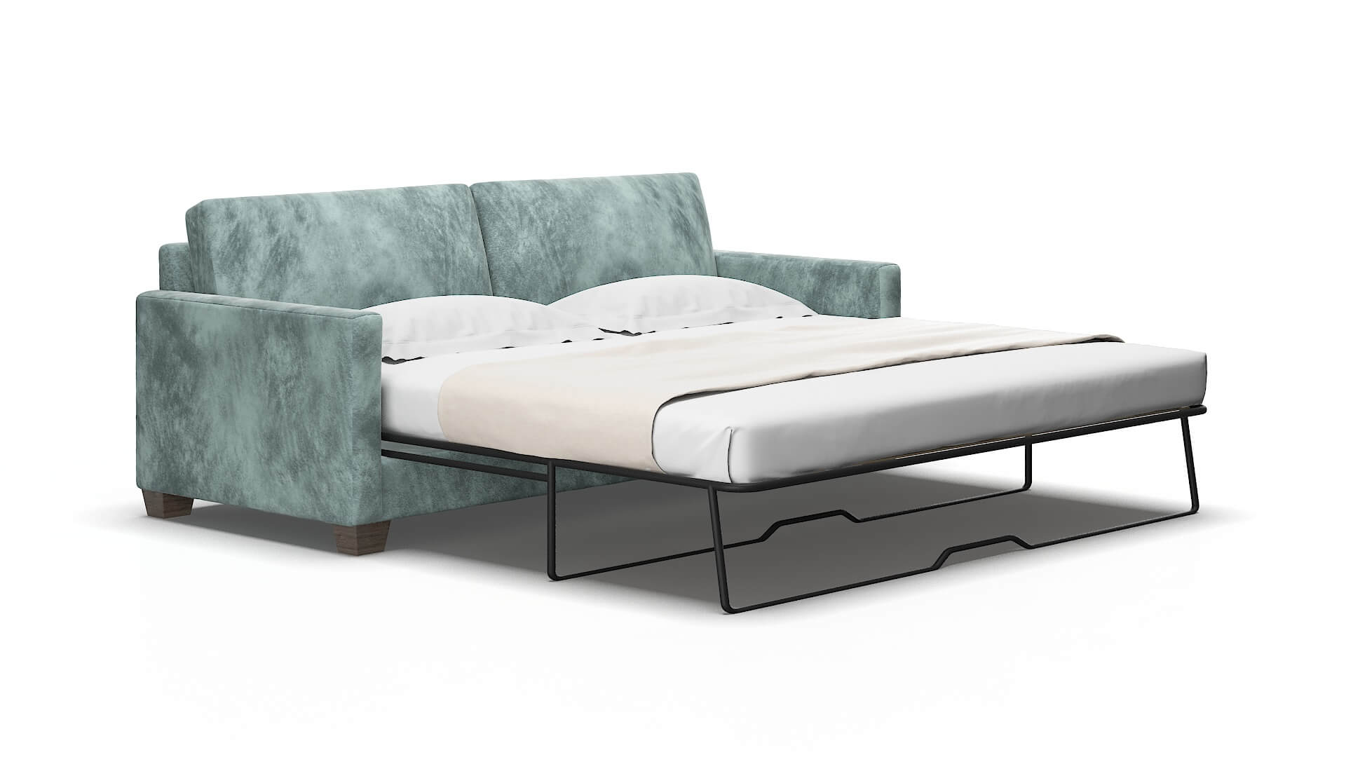 Dresden Royale Cloud Sofa Sleeper Espresso legs 2