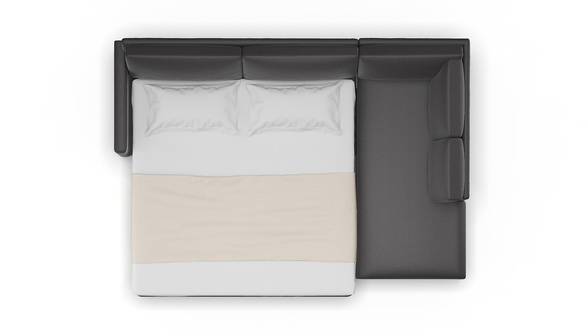 Dresden Royale Eclipse Panel Sleeper Espresso legs 3