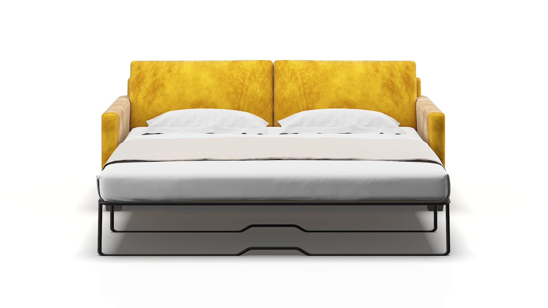 Dresden Royale Marigold Sofa Sleeper Espresso legs 1