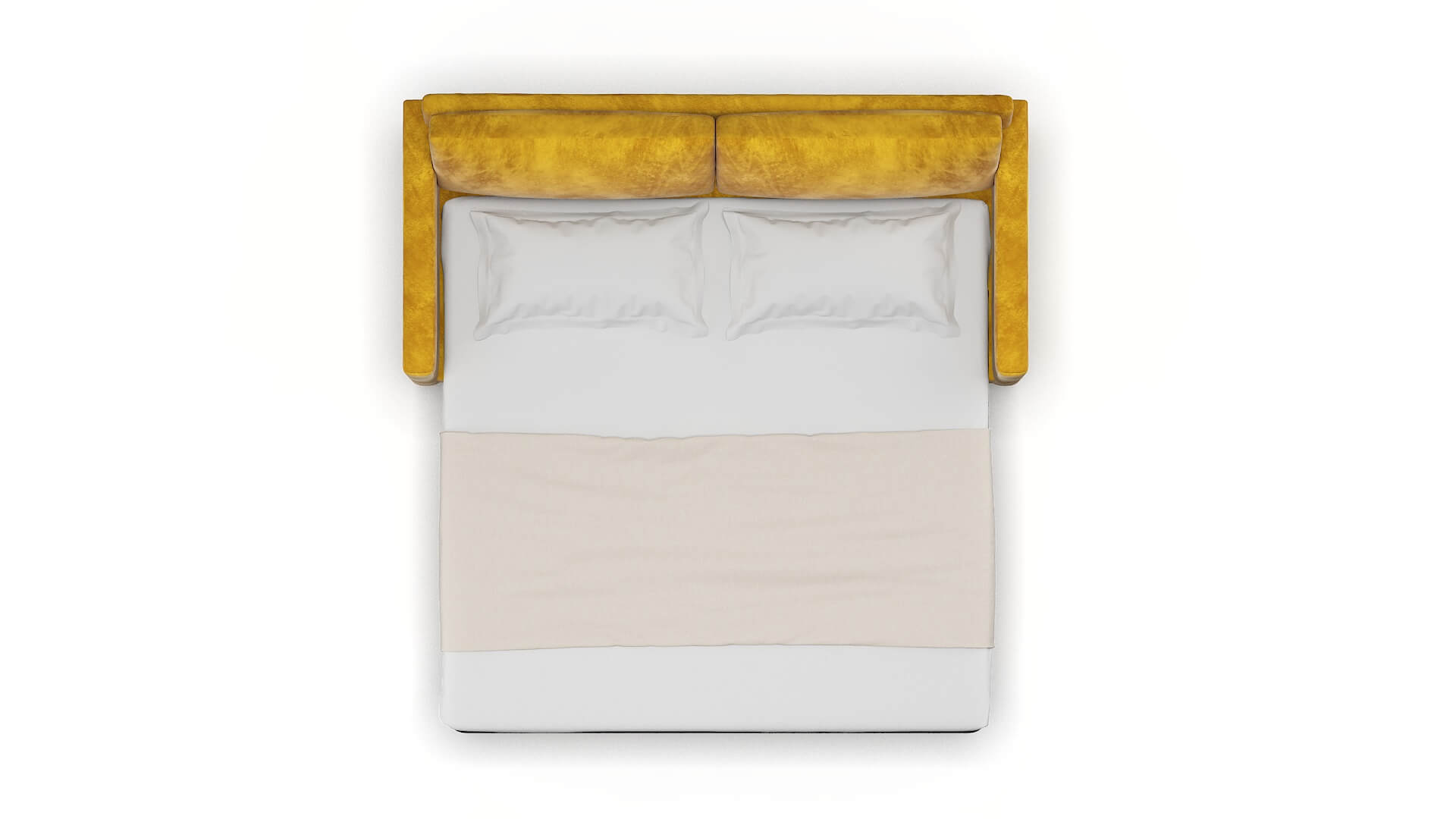 Dresden Royale Marigold Sofa Sleeper Espresso legs 3