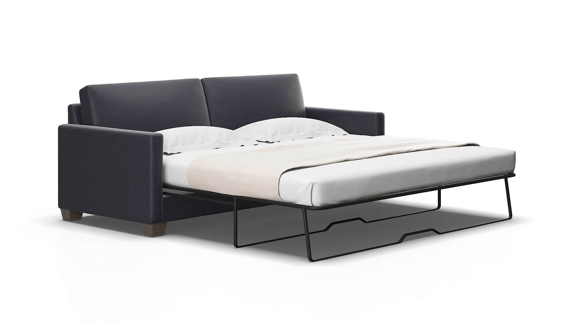 Dresden Sasha navy Sofa sleeper Espresso Legs  2