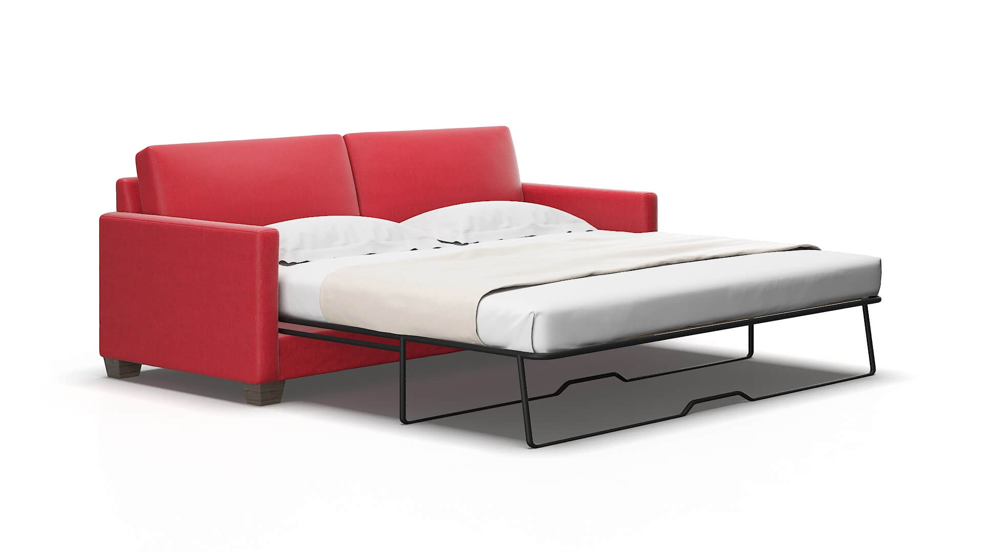 Dresden Sorrento Berry Sofa Sleeper Espresso legs 2