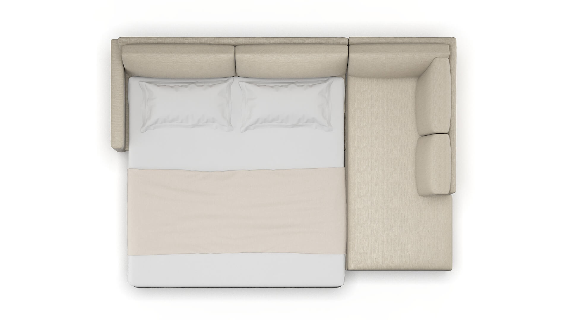 Dresden Sosoftness 72 Panel Sleeper Espresso legs 3