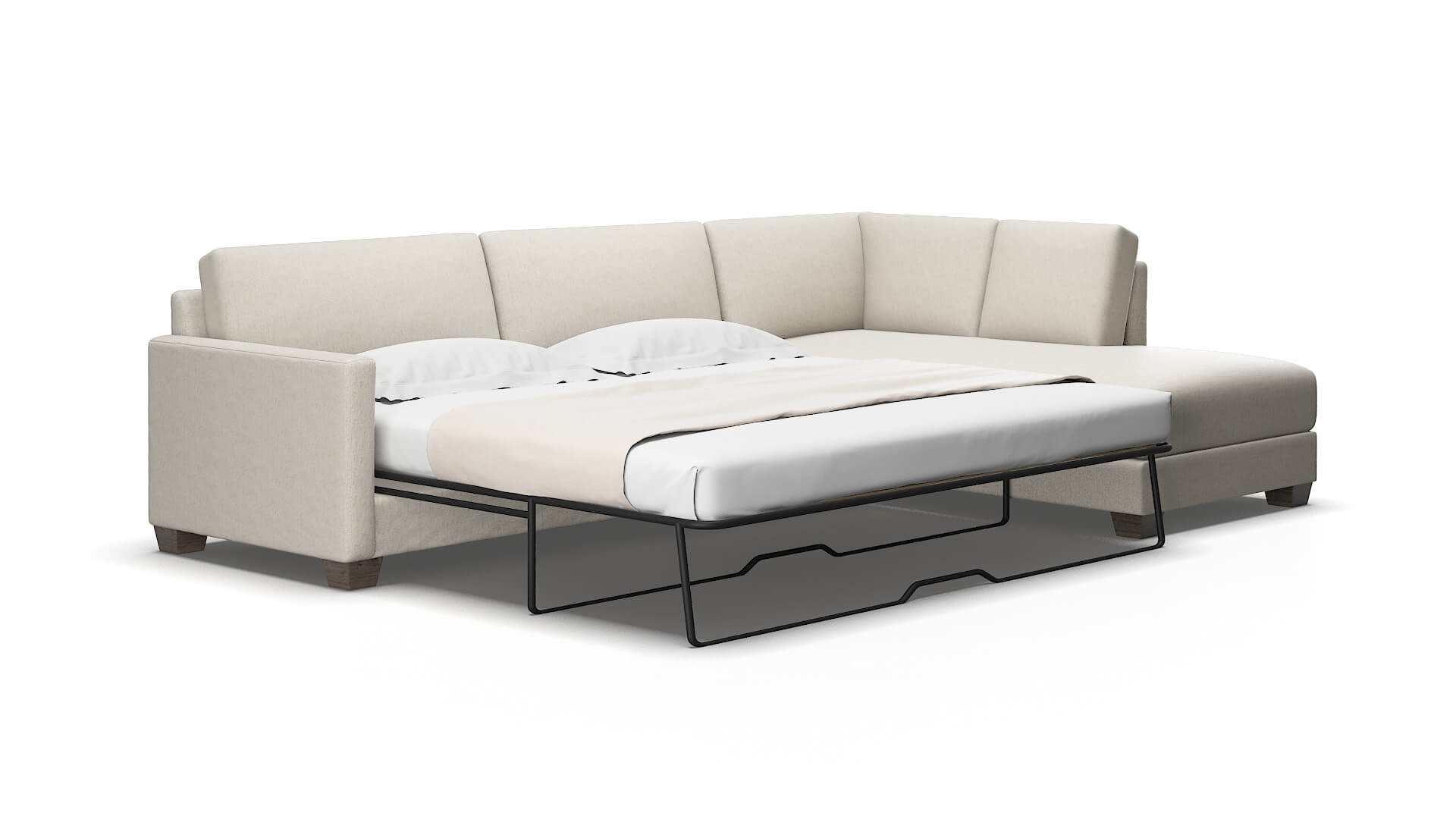 Dresden Terrain natural Panel sleeper Espresso Legs  2