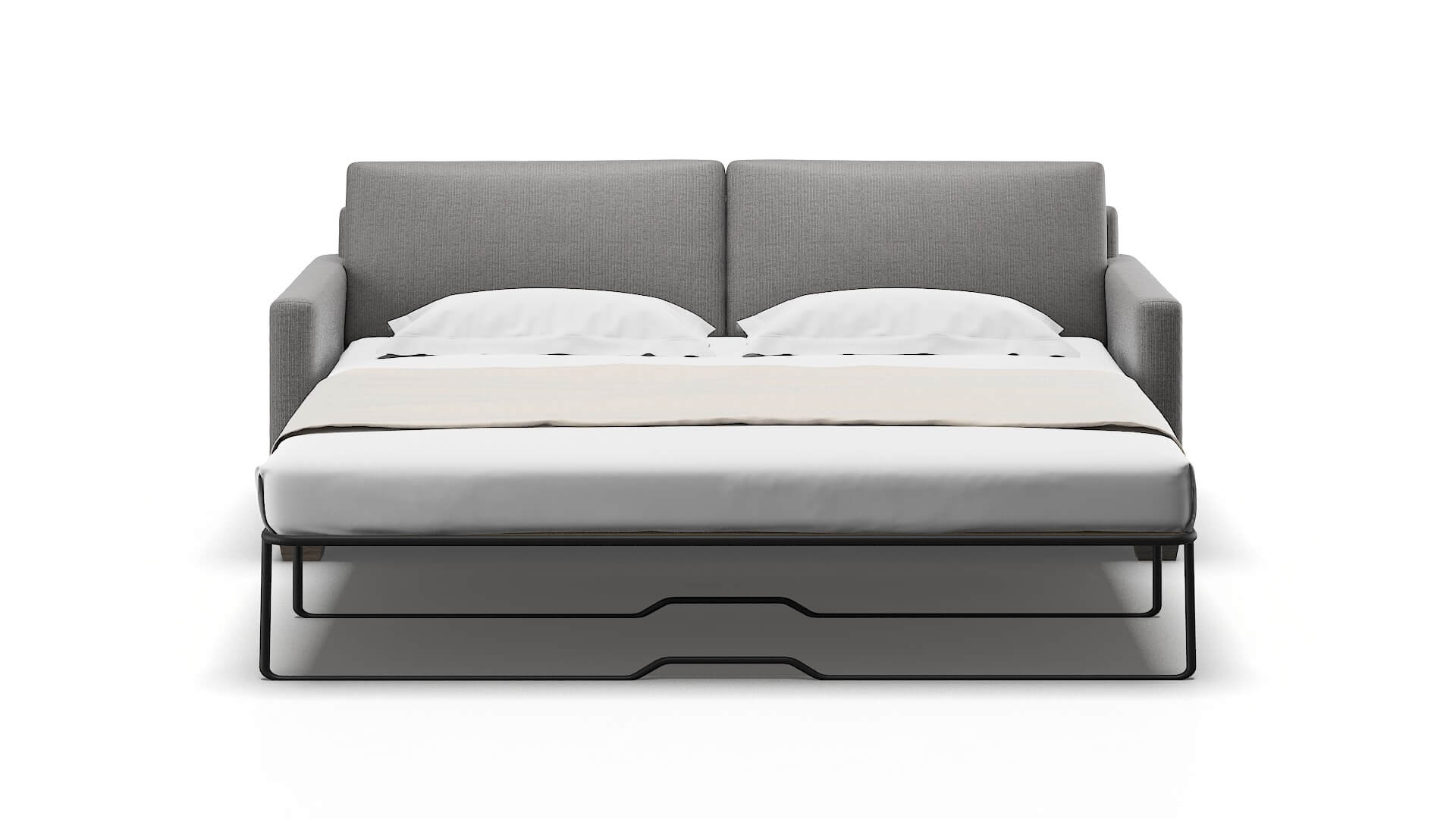 Dresden Terrain Oatmeal Sofa Sleeper Espresso legs 1