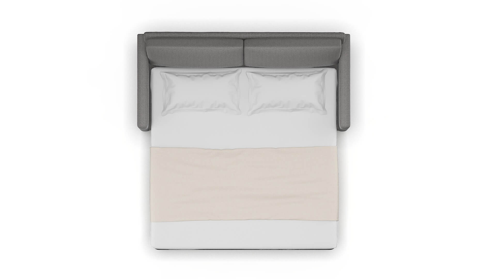 Dresden Terrain Oatmeal Sofa Sleeper Espresso legs 3