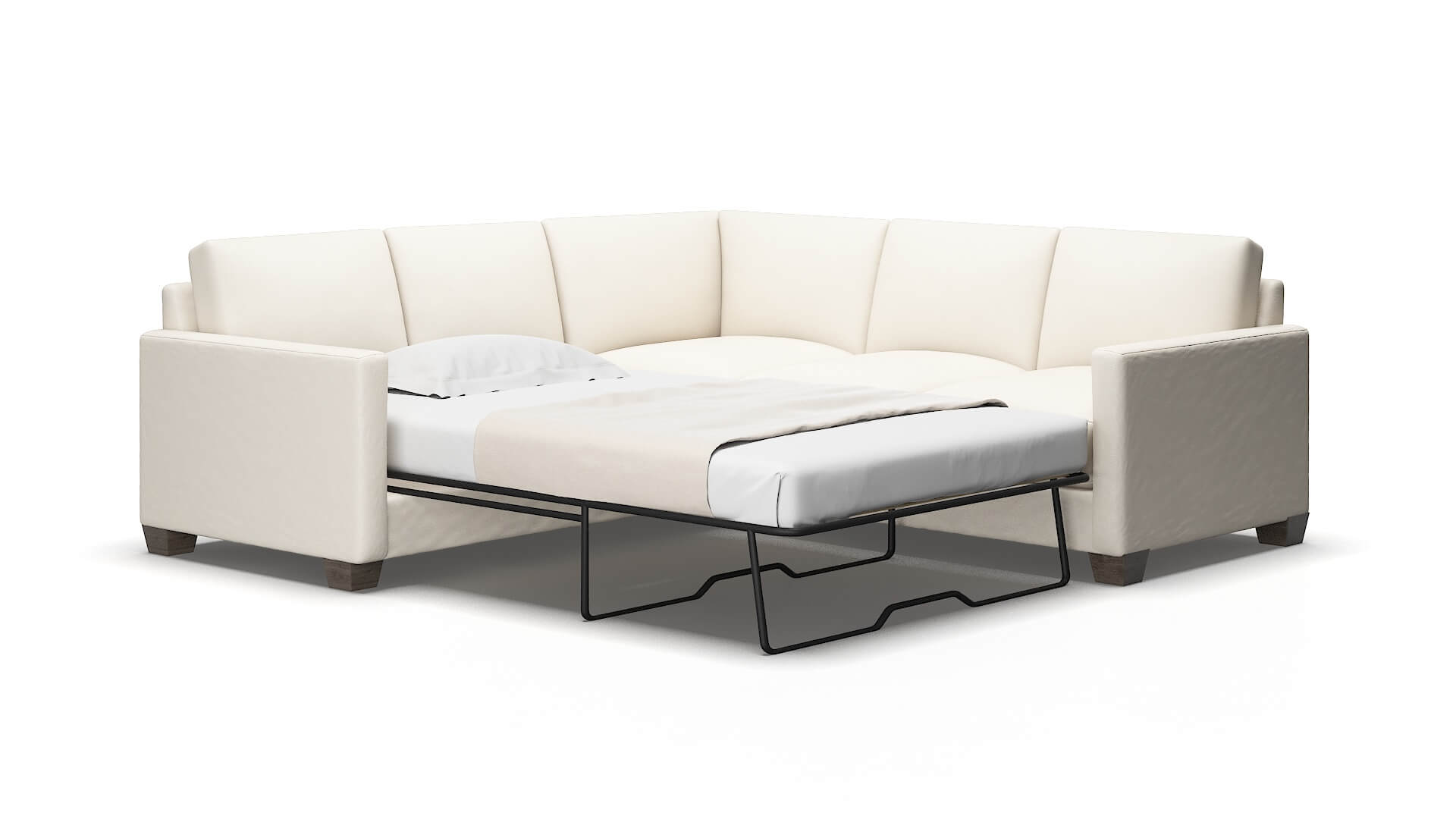 Dresden Urban_d Snow Sectional Sleeper Espresso legs 2