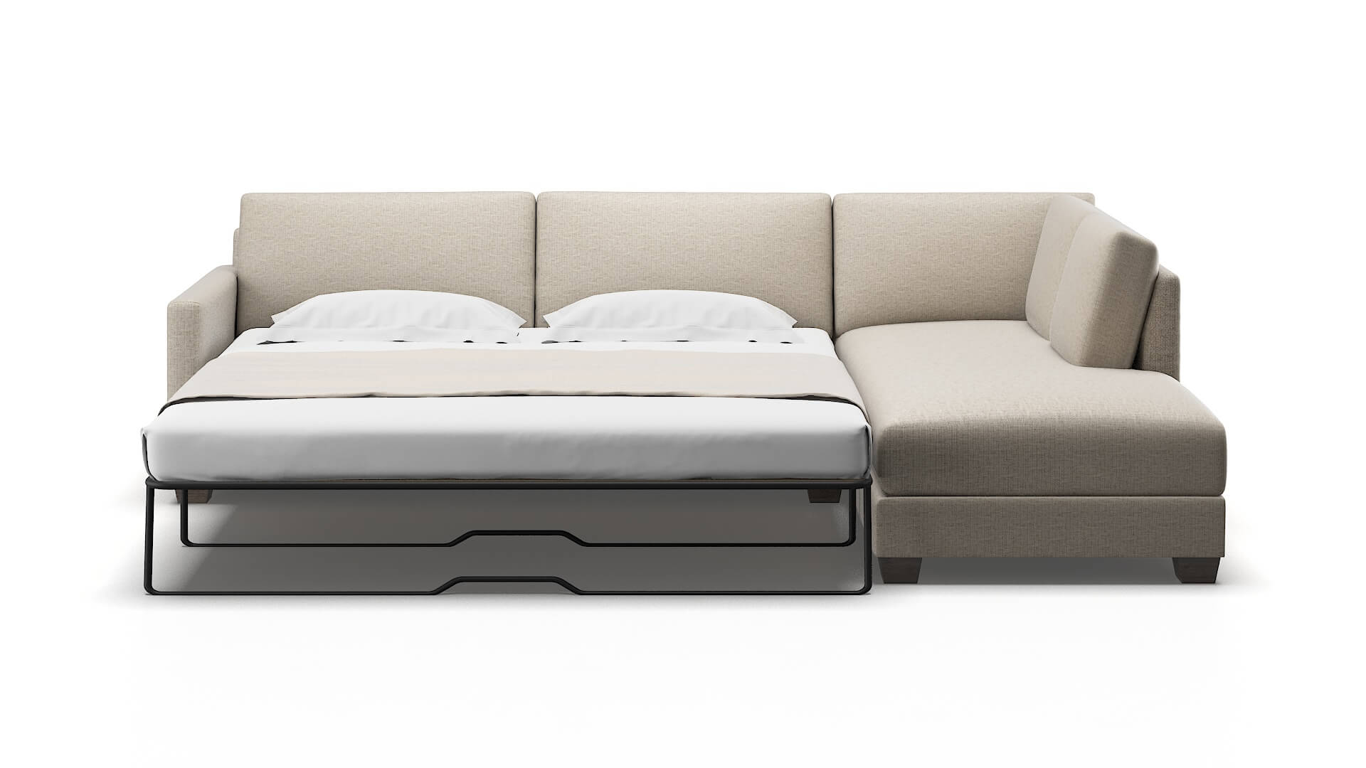 Dresden Urban_d Steel Panel Sleeper Espresso legs 1