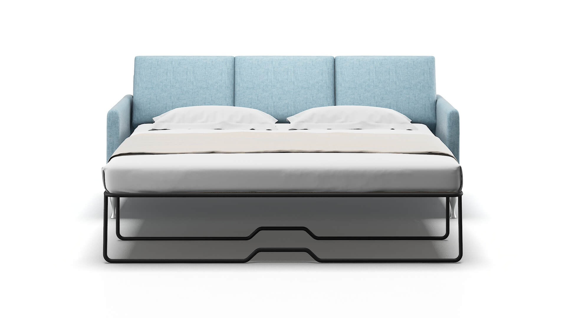 Eureka Atlas Turquoise Sofa Sleeper Espresso legs 1