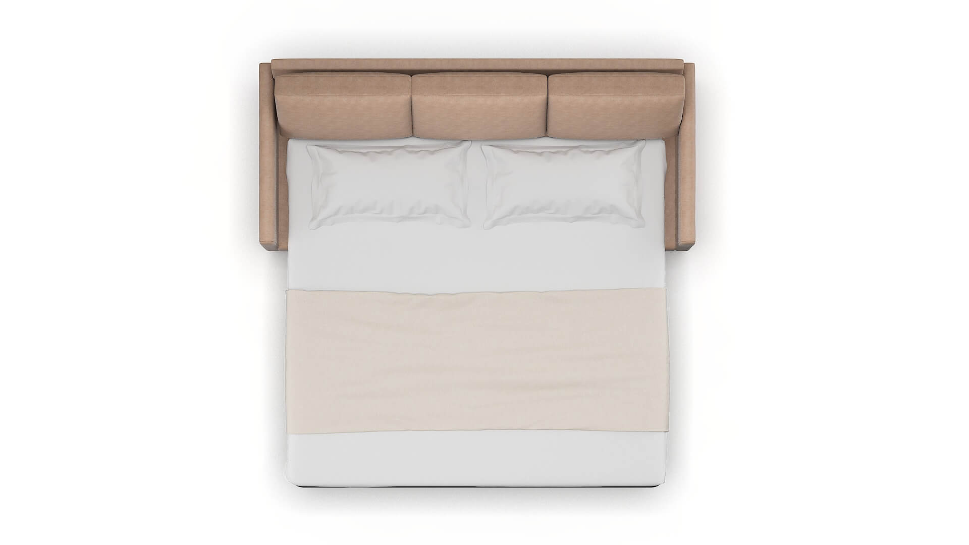 Eureka Bella Cocoa Sofa Sleeper Espresso legs 3