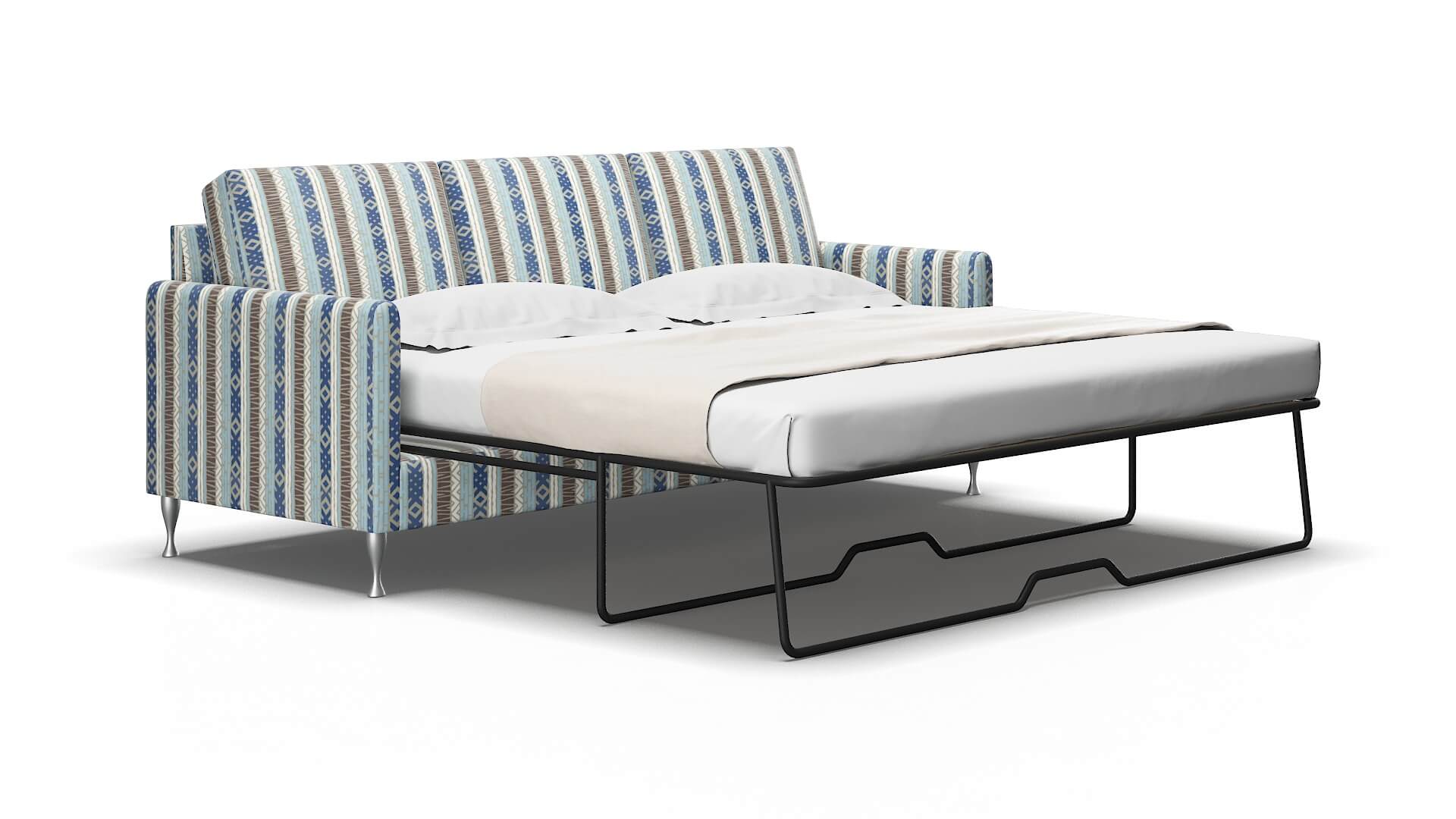 Eureka Bodhi Indigo Sofa Sleeper Espresso legs 2