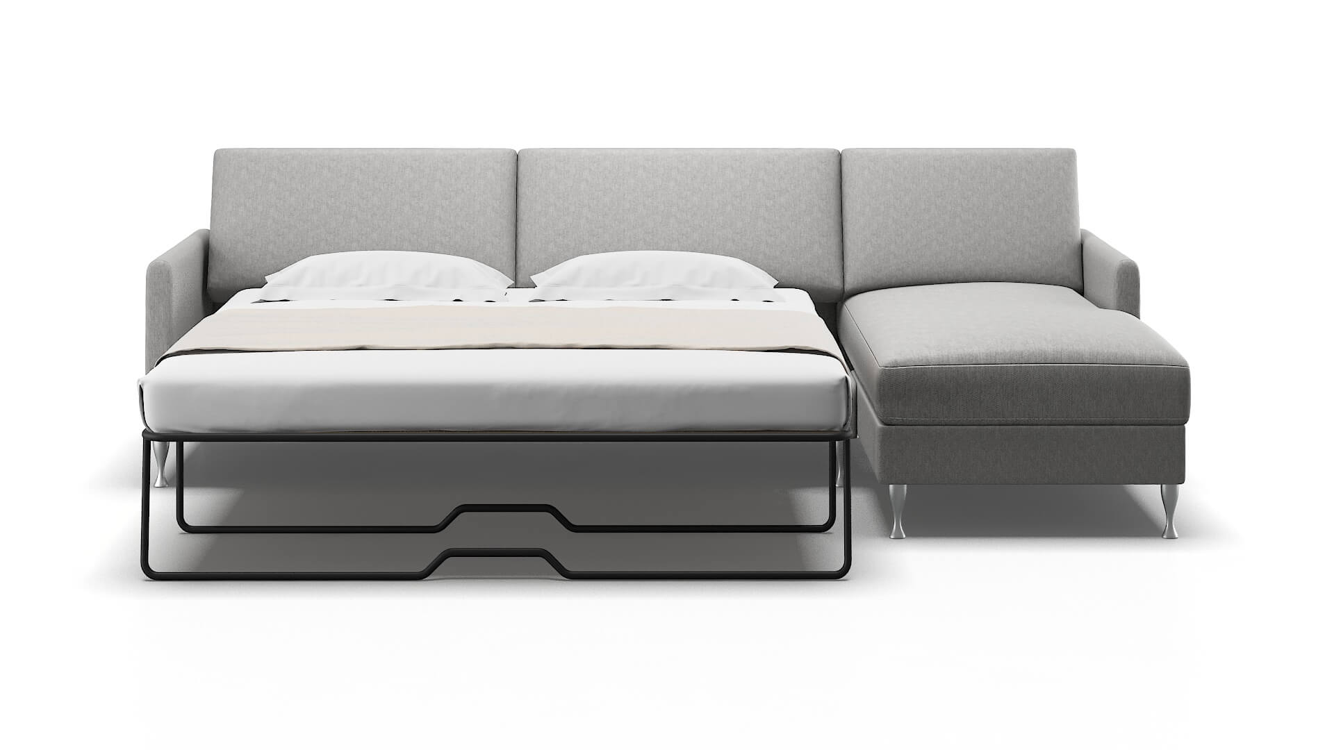 Eureka Bungalow Graphite Panel Sleeper Espresso legs 1