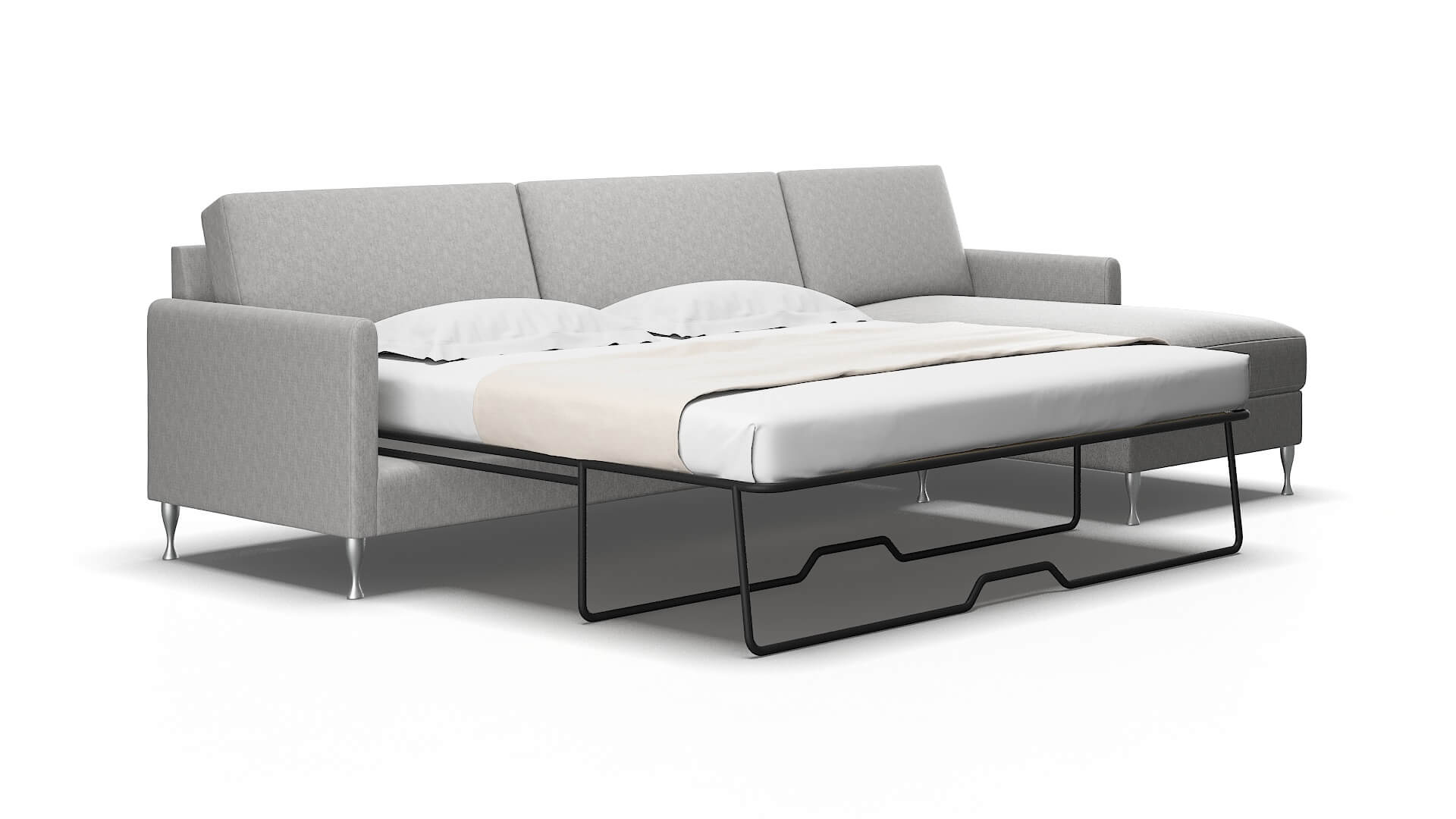 Eureka Bungalow Graphite Panel Sleeper Espresso legs 2