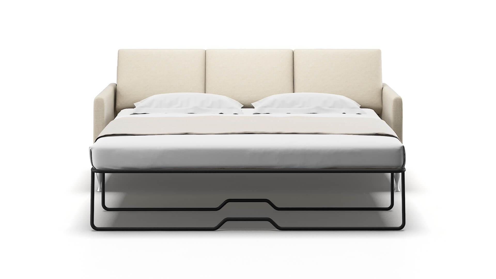 Eureka Chance Sand Sofa Sleeper Espresso legs 1