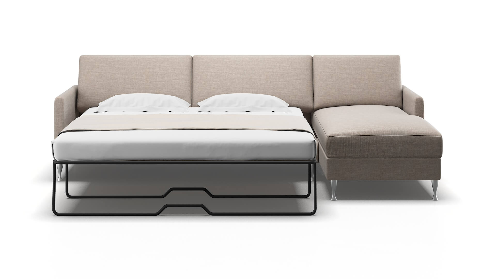 Eureka Clyde Dolphin Panel Sleeper Espresso legs 1