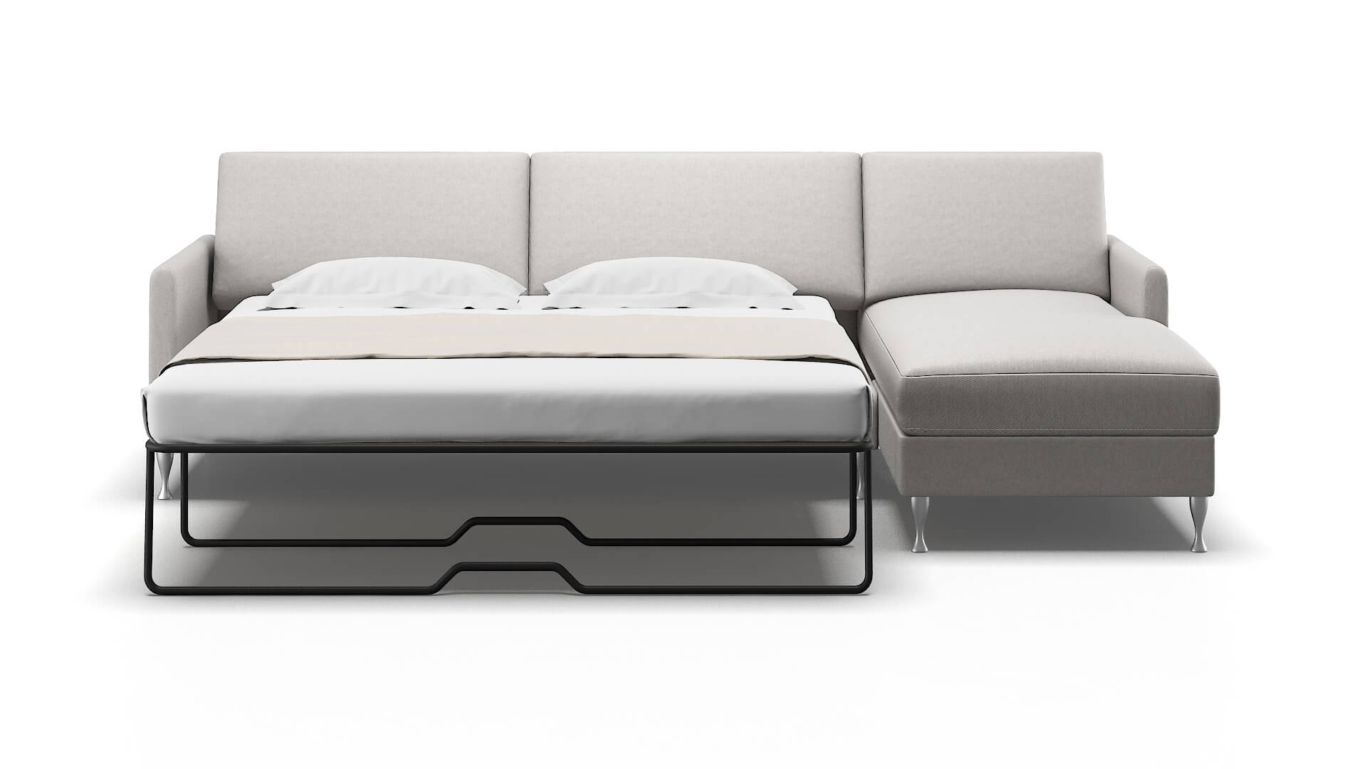 Eureka Curious Spa Panel Sleeper Espresso legs 1