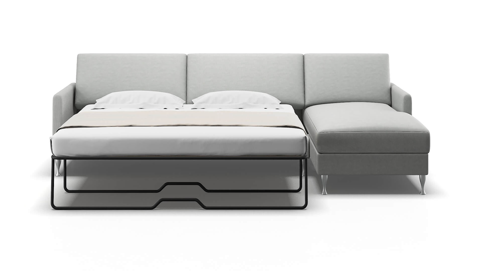 Eureka Dawson Platinum Panel Sleeper Espresso legs 1