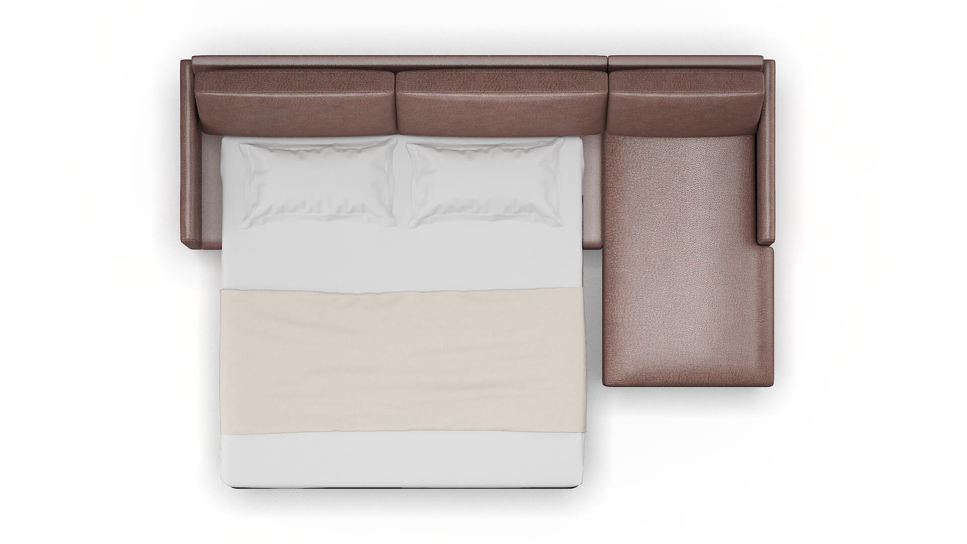 Eureka Ford Brown Panel Sleeper Espresso legs 3