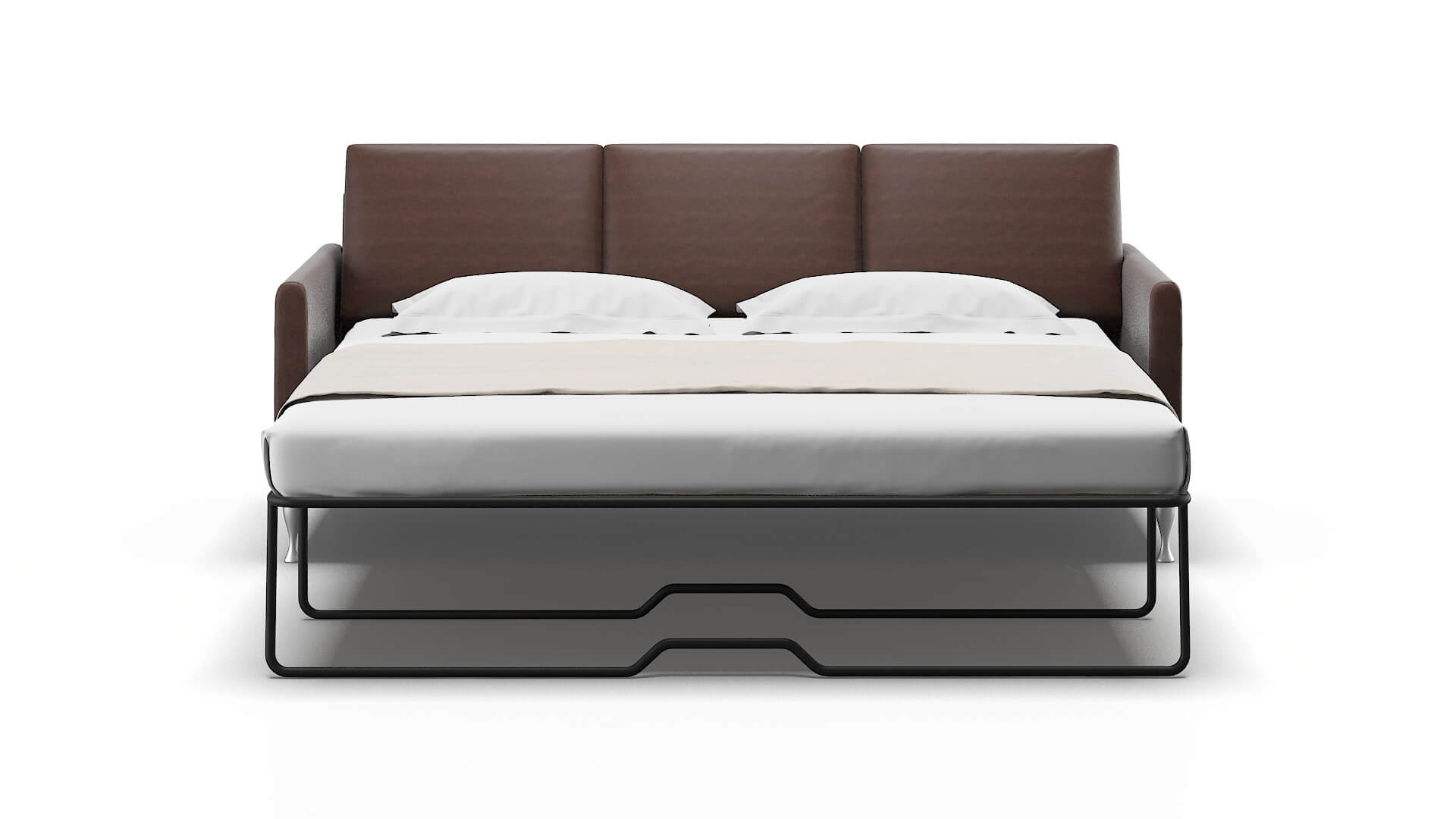 Eureka Insight Cafe Sofa Sleeper Espresso legs 1