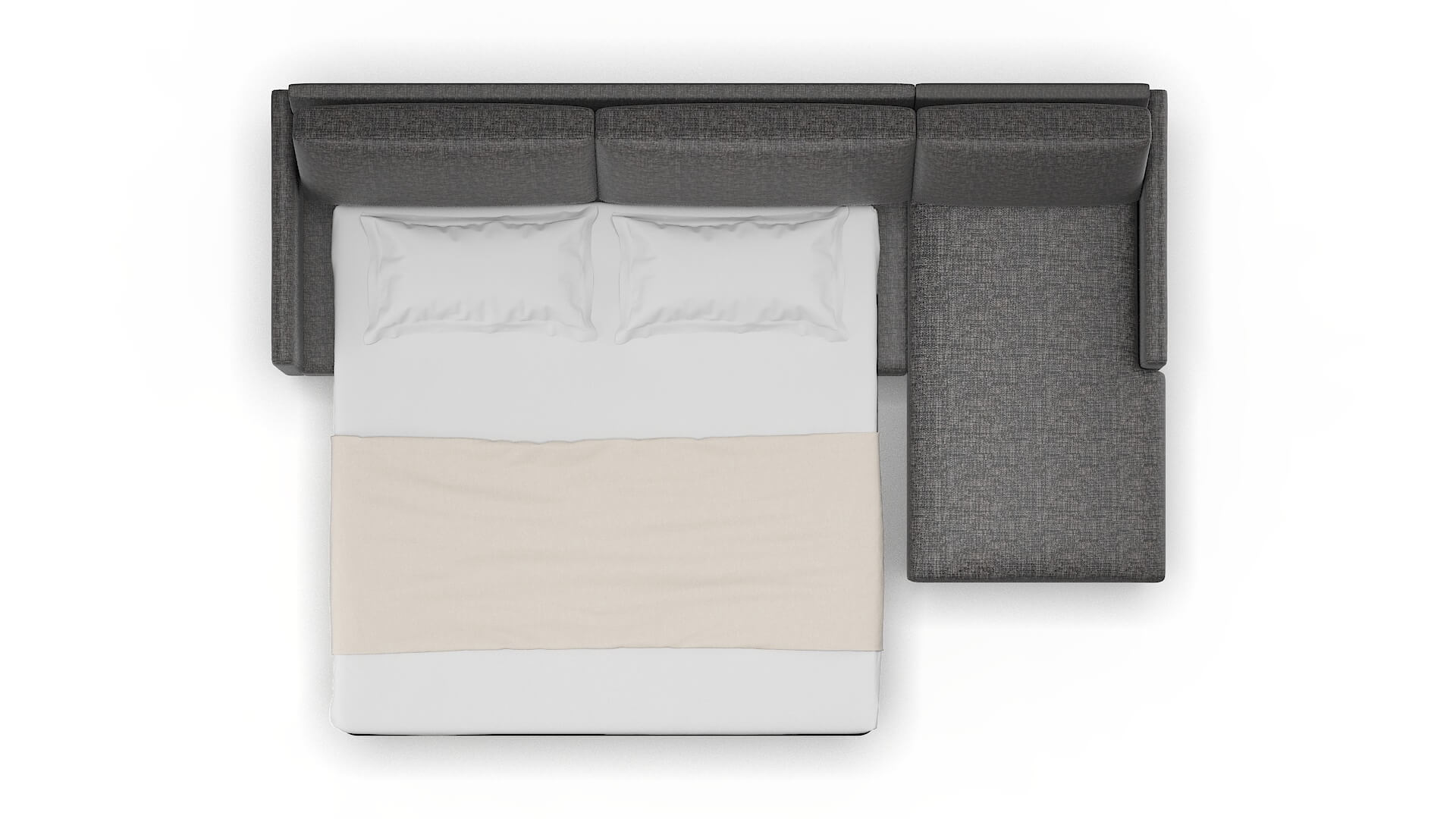 Eureka Insight Charcoal Panel Sleeper Espresso legs 3