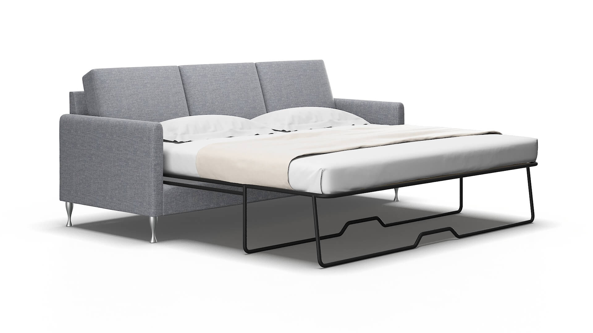 Eureka Keylargo Ash Sofa Sleeper Espresso legs 2