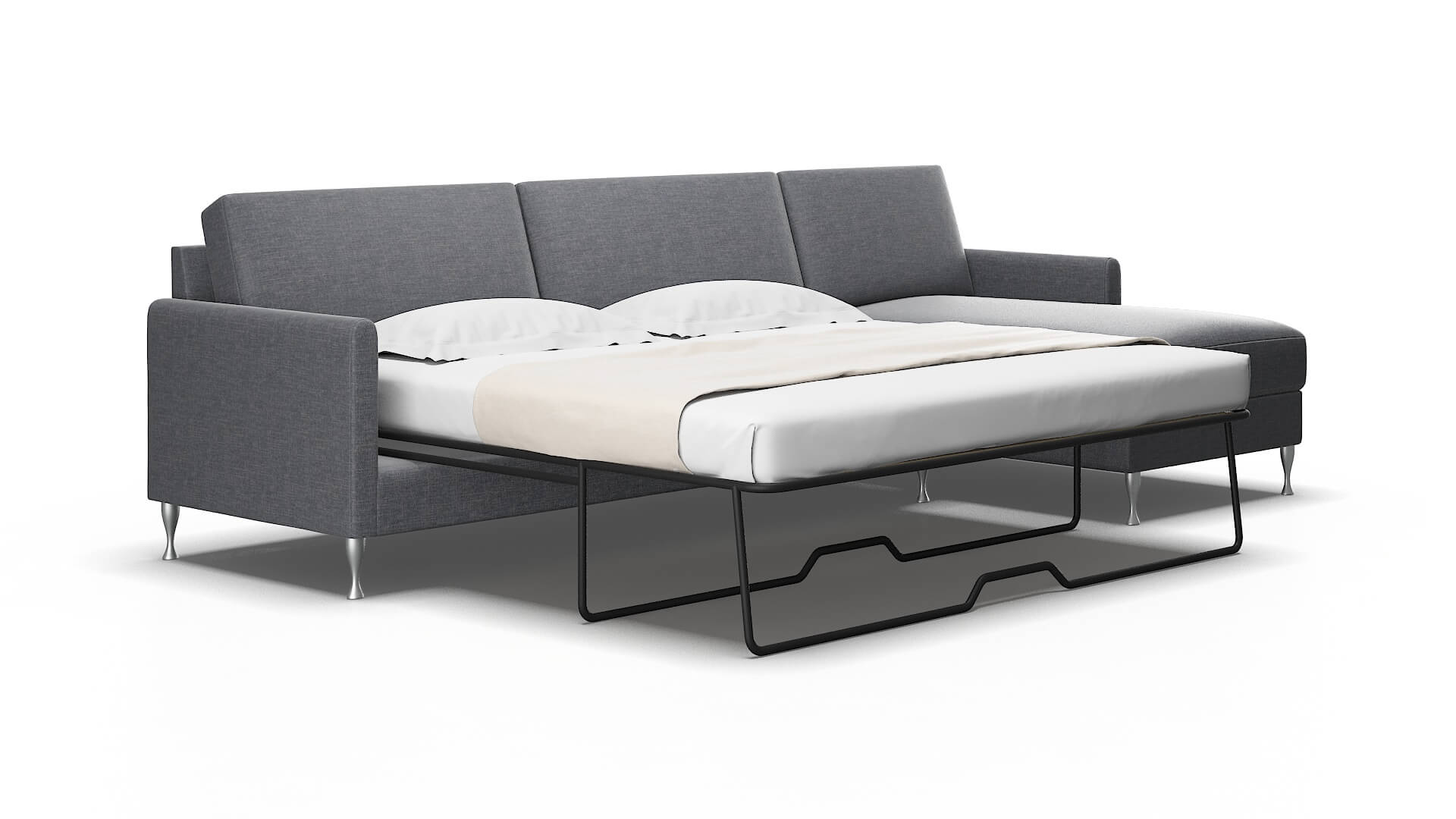 Eureka Keylargo Graphite Panel Sleeper Espresso legs 2