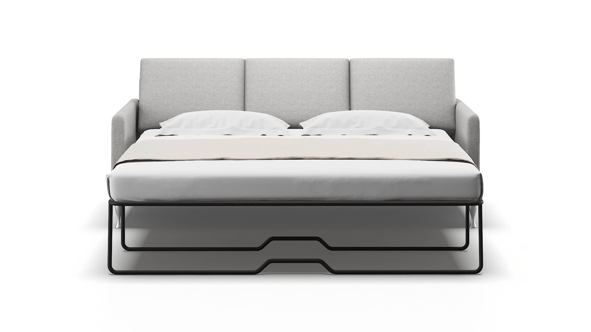 Eureka Malibu Dove Sofa Sleeper Espresso legs 1