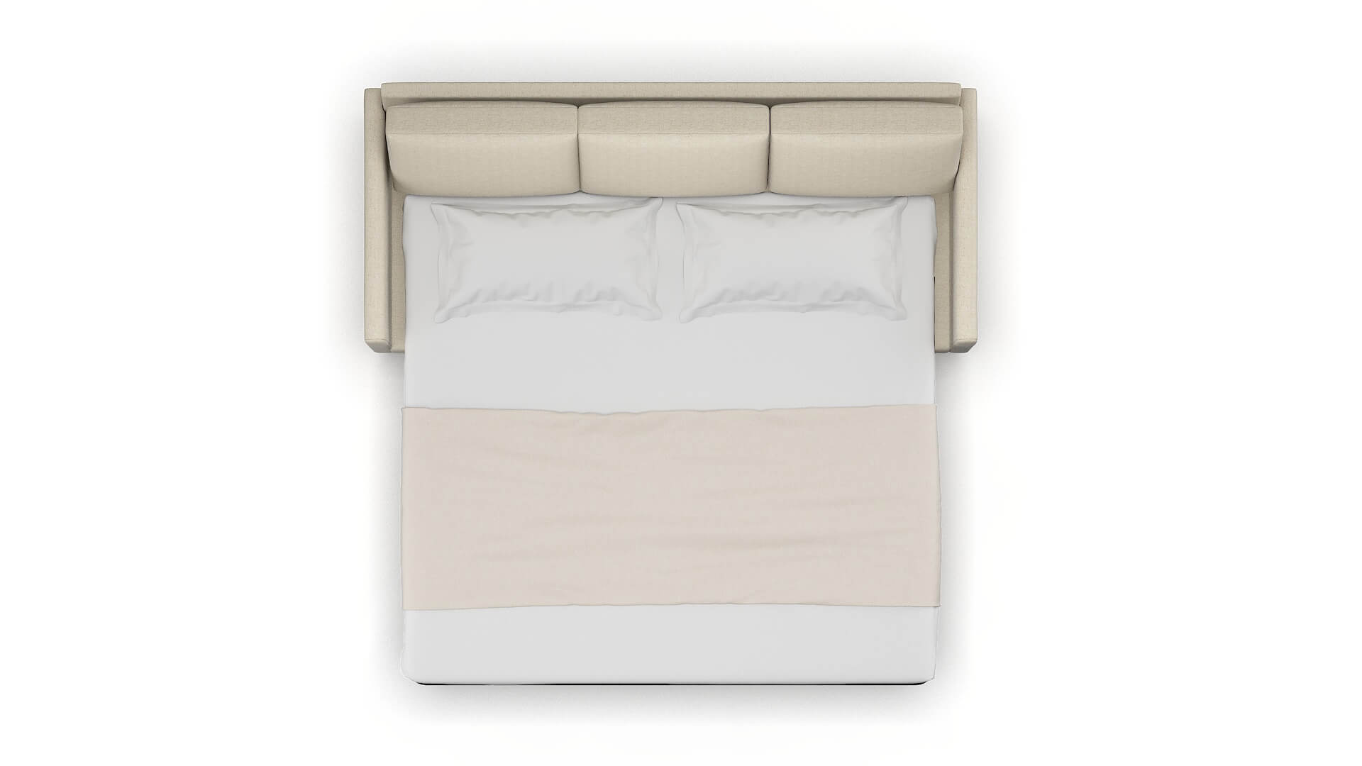 Eureka Malibu Sand Sofa Sleeper Espresso legs 3