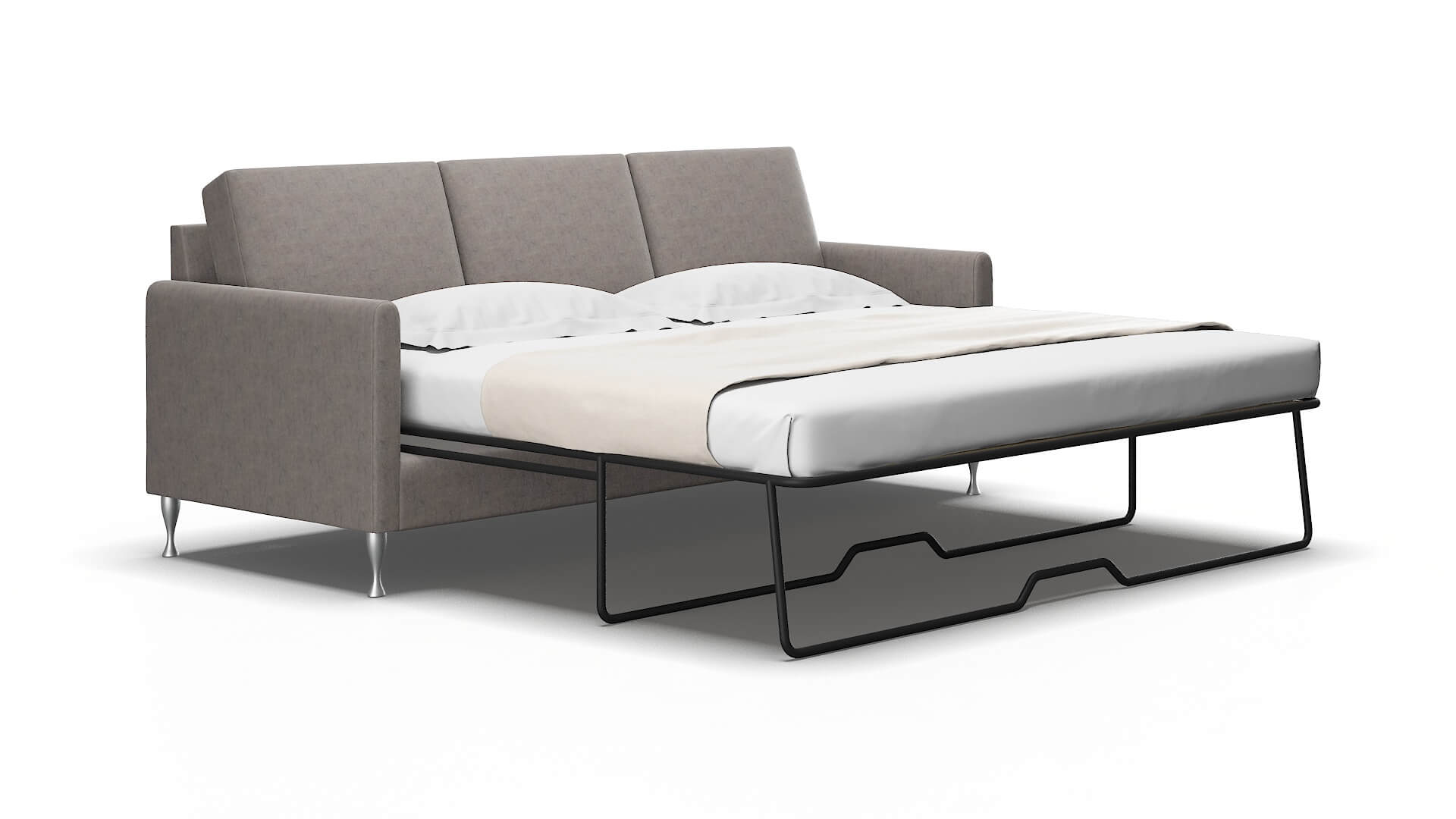 Eureka Noble Otter Sofa Sleeper Espresso legs 2