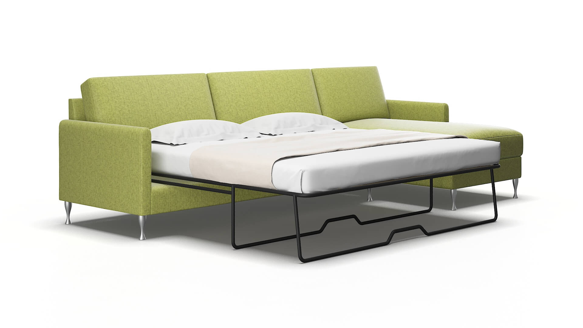 Eureka Notion Appletini Panel Sleeper Espresso legs 2