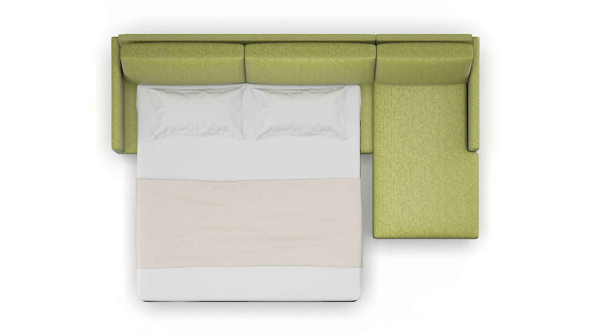 Eureka Notion Appletini Panel Sleeper Espresso legs 3