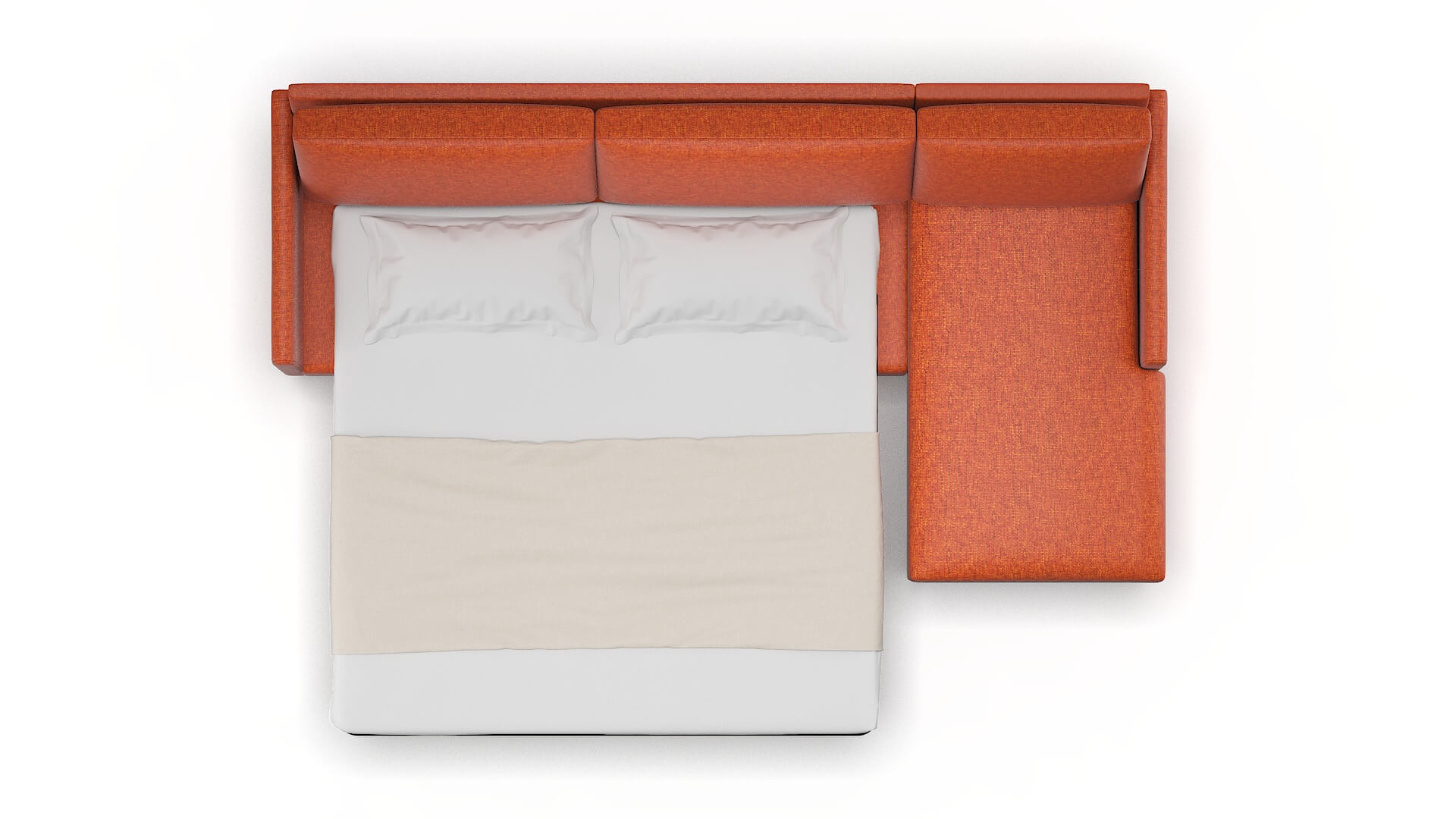 Eureka Notion Tang Panel Sleeper Espresso legs 3