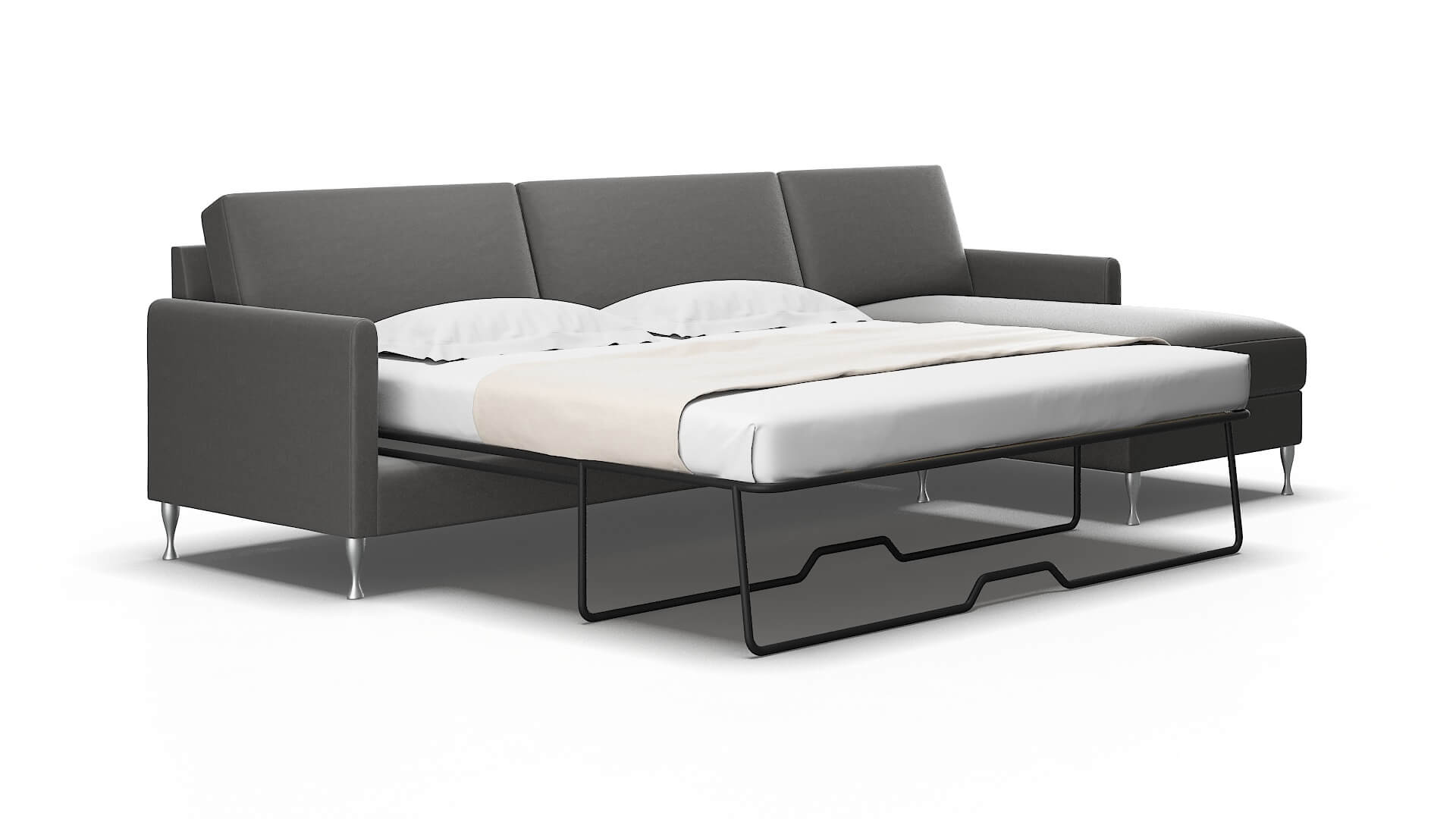 Eureka Oakley Charcoal Panel Sleeper Espresso legs 2