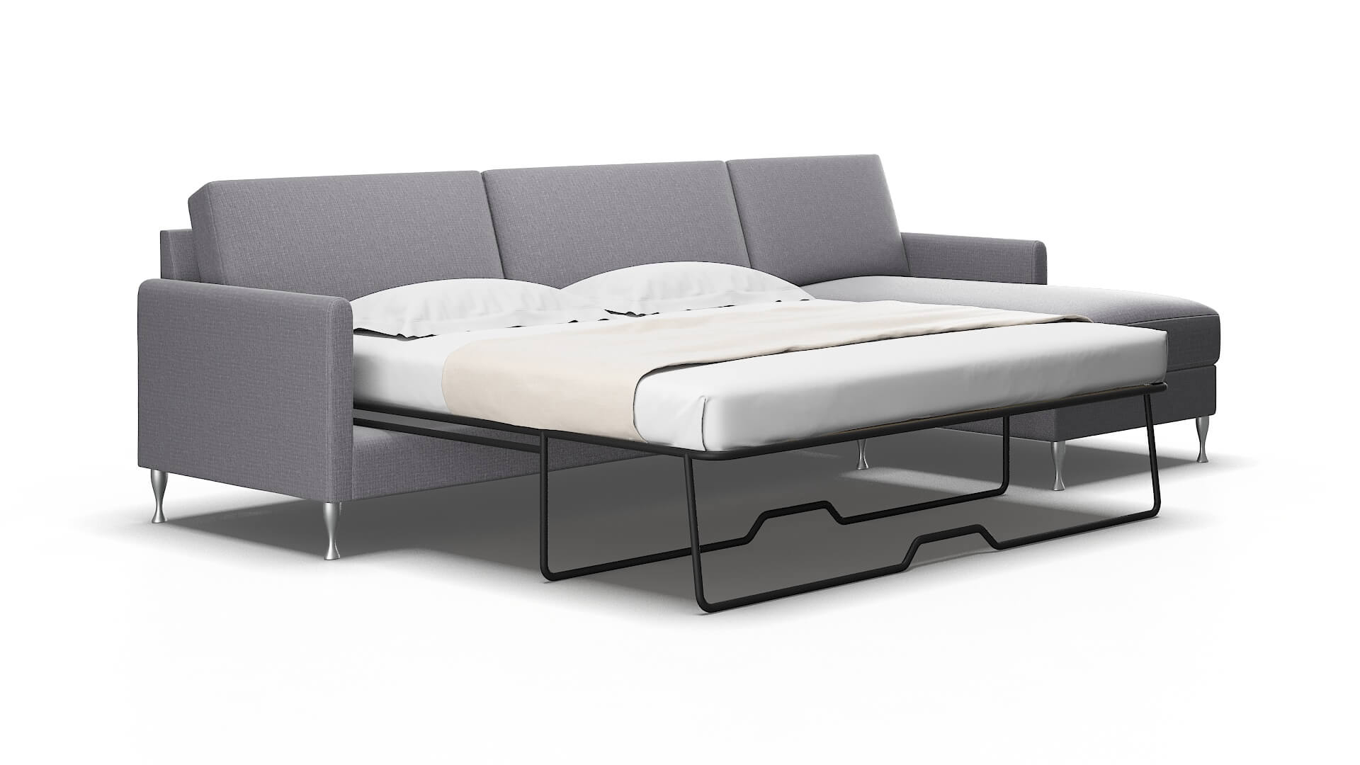 Eureka Parker Ash Panel Sleeper Espresso legs 2