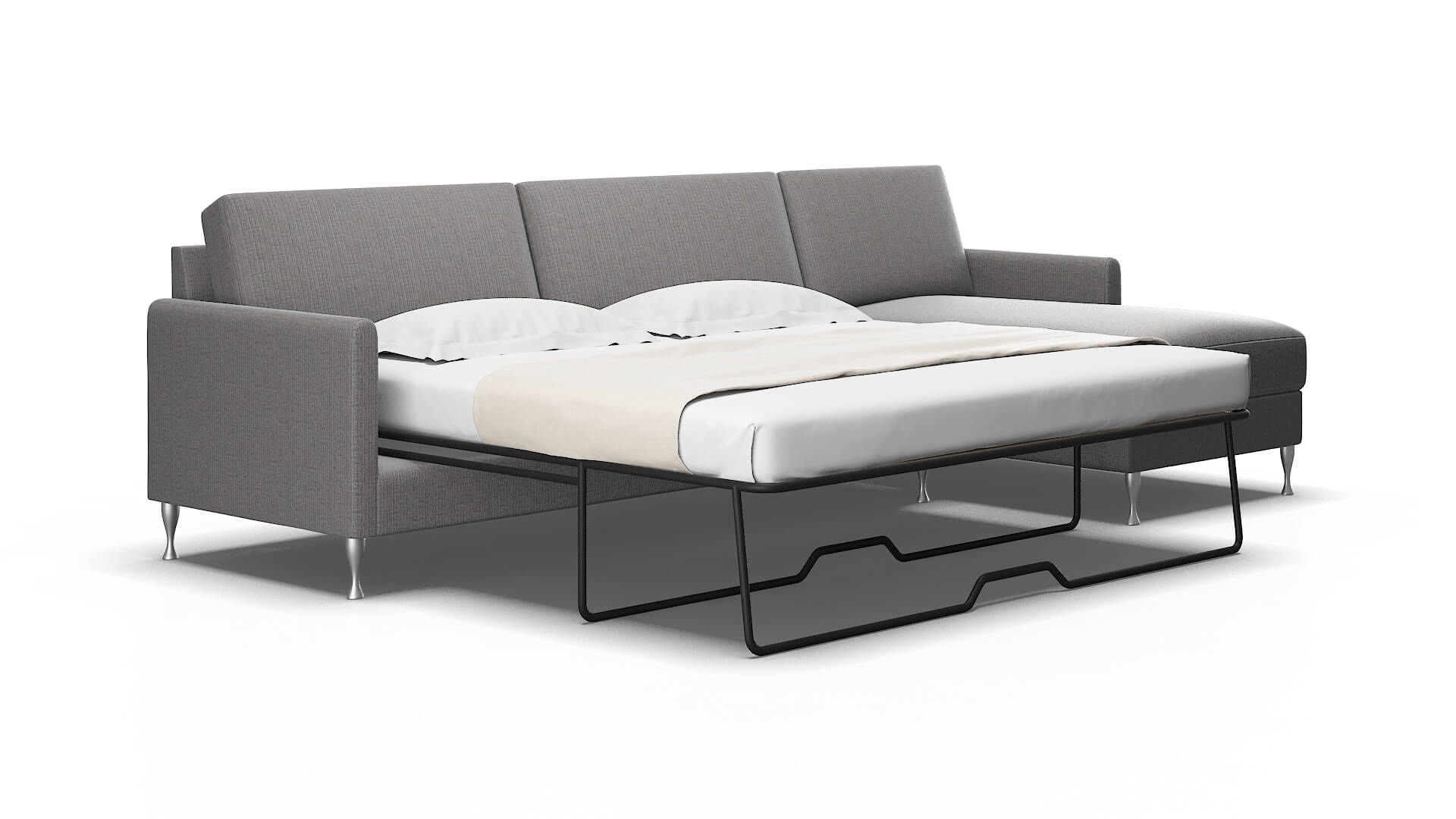 Eureka Parker Graphite Panel Sleeper Espresso legs 2