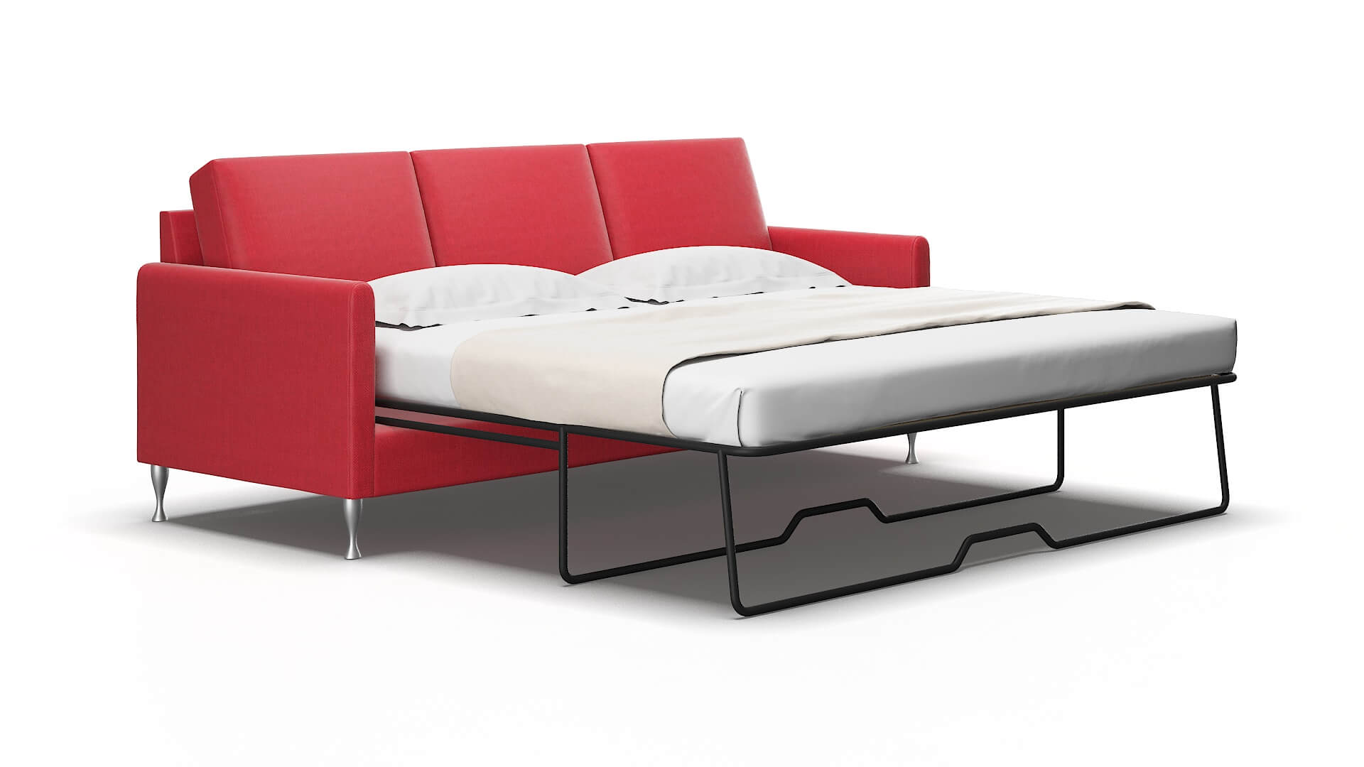Eureka Pauline Ruby Sofa Sleeper Espresso legs 2