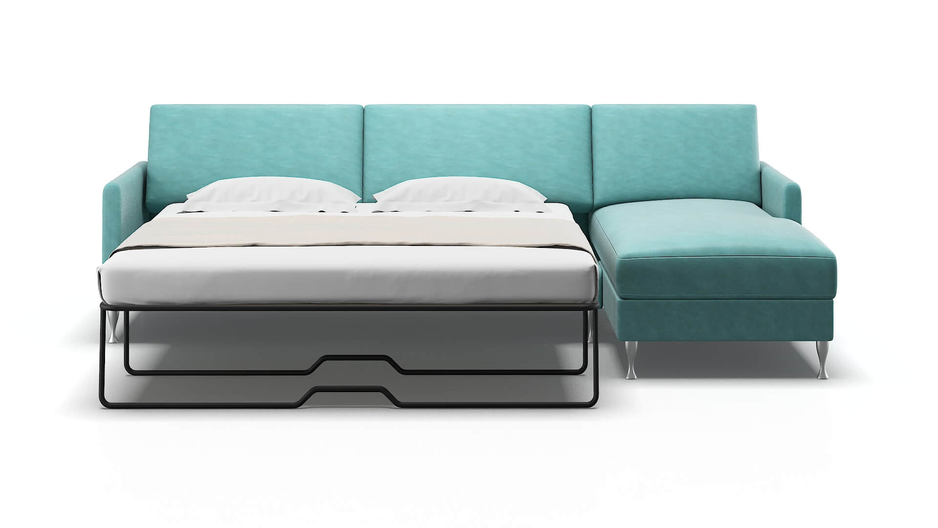 Eureka Portland Mercury Panel Sleeper Espresso legs 1