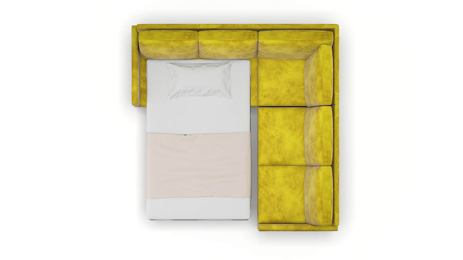 Eureka Quartz 402 Sectional Sleeper Espresso legs 3