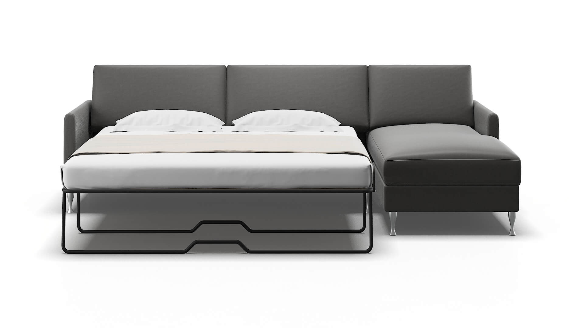 Eureka Rocket Charcoal Panel Sleeper Espresso legs 1