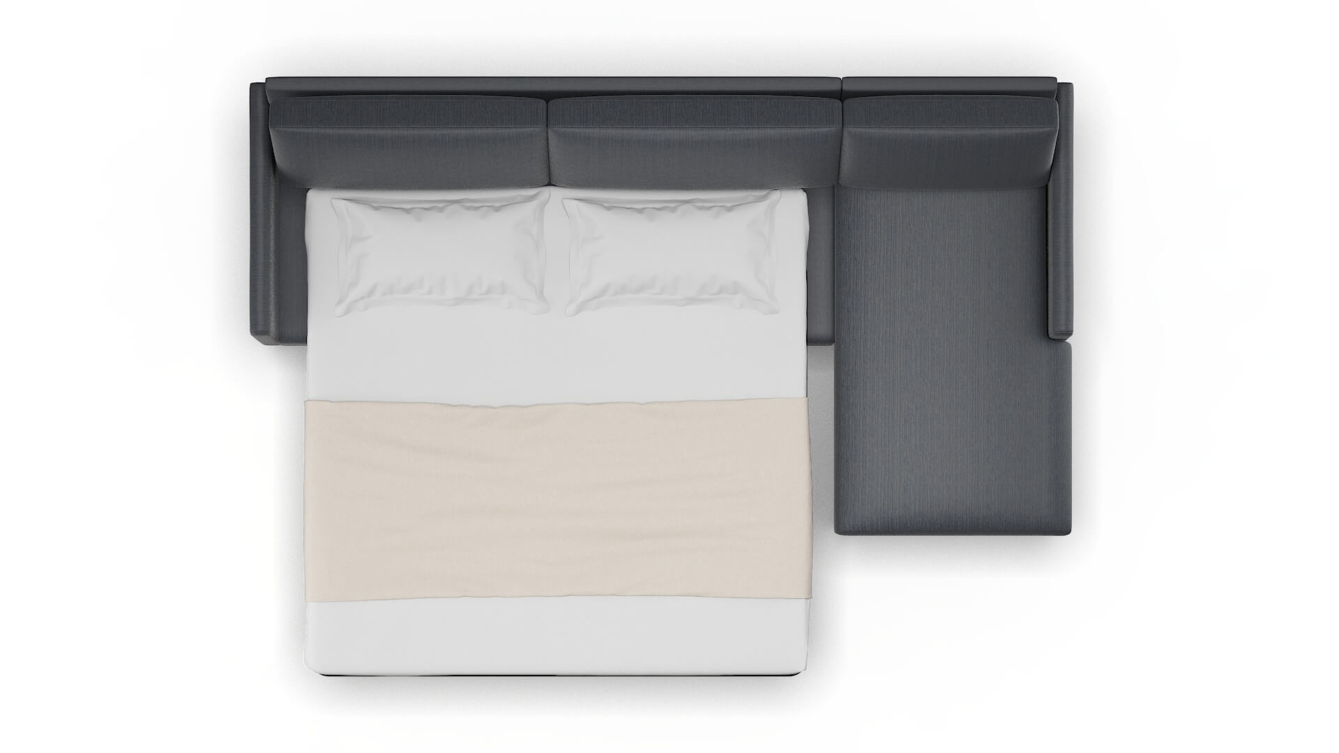 Eureka Rocket Eclipse Panel Sleeper Espresso legs 3