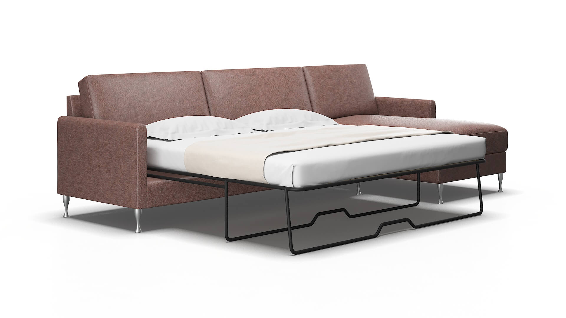 Eureka Royale Mocha Panel Sleeper Espresso legs 2