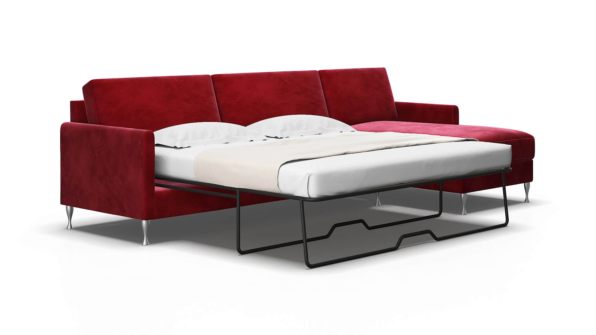 Eureka Royale Ruby Panel Sleeper Espresso legs 2