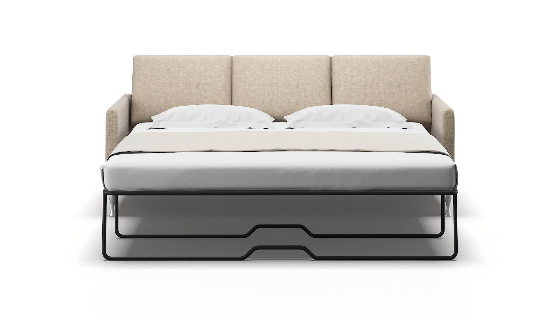 Eureka Sosoftness 74 Sofa Sleeper Espresso legs 1