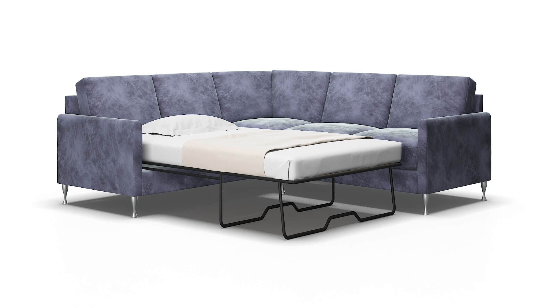 Eureka Terrain Dusk Sectional Sleeper Espresso legs 2