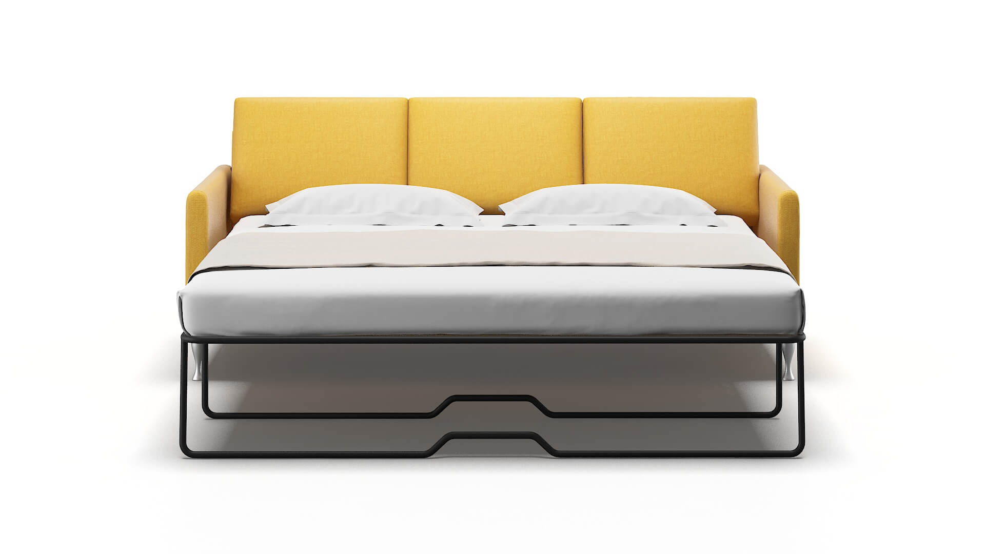 Eureka Tess Turmeric Sofa Sleeper Espresso legs 1