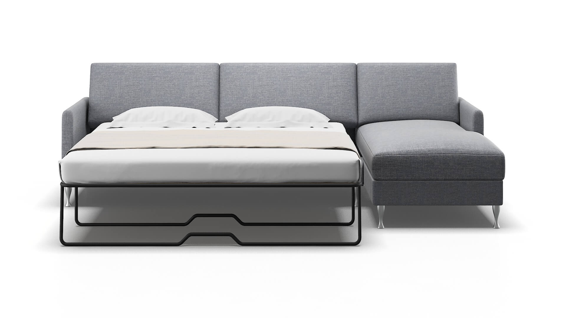 Eureka Venus Mist Panel Sleeper Espresso legs 1