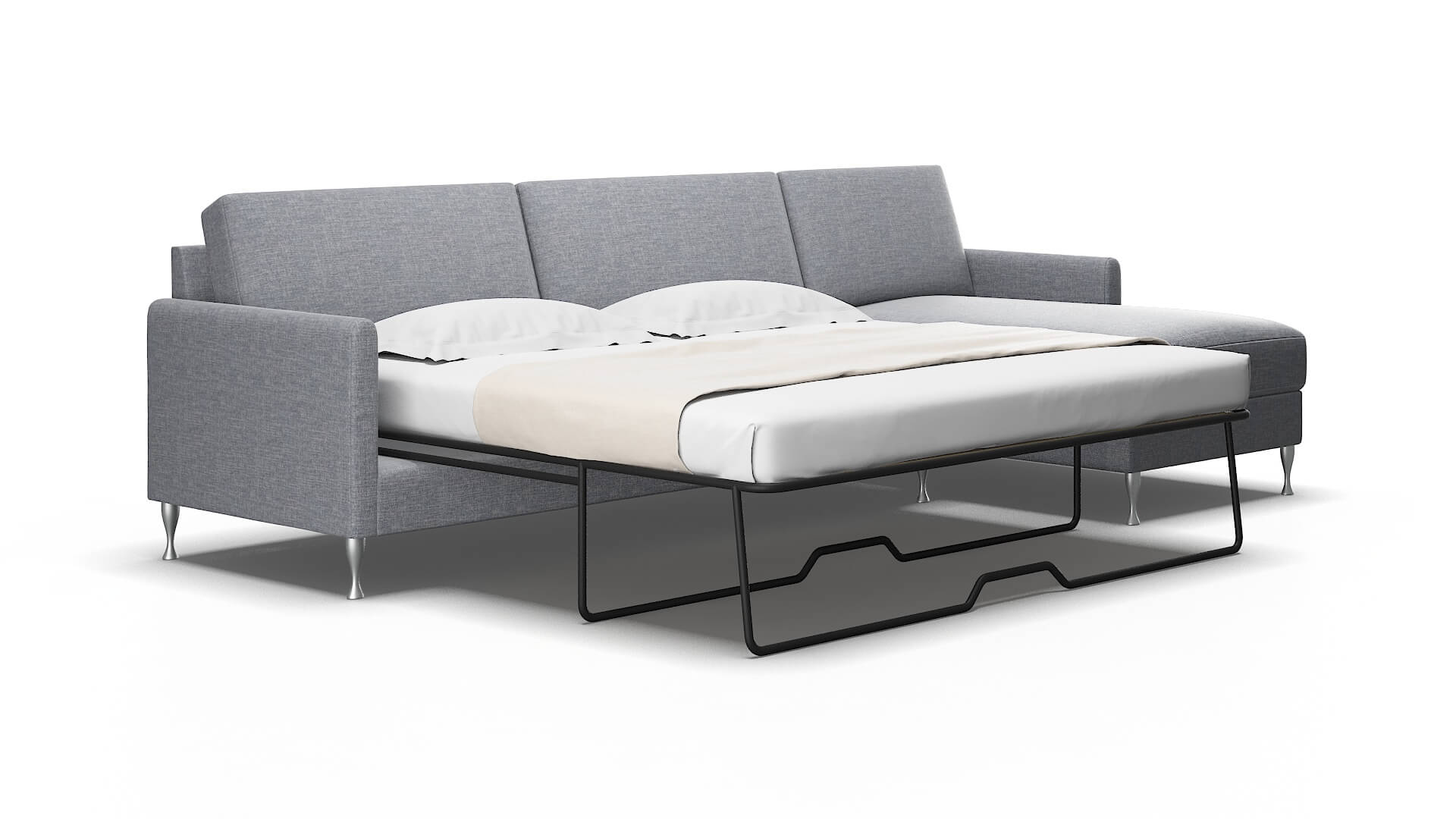 Eureka Venus Mist Panel Sleeper Espresso legs 2