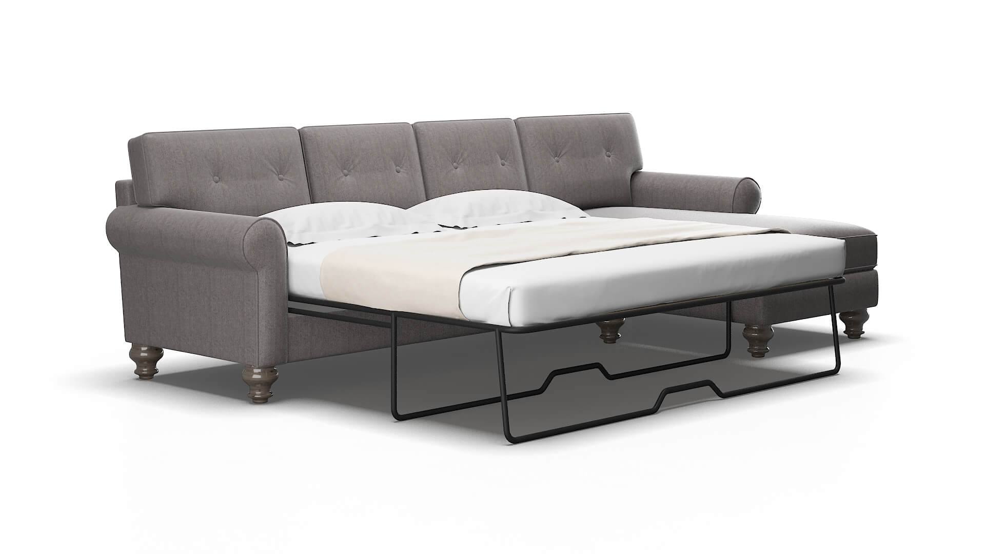 Farah Atlas_plz silver Panel sleeper Espresso Legs  2