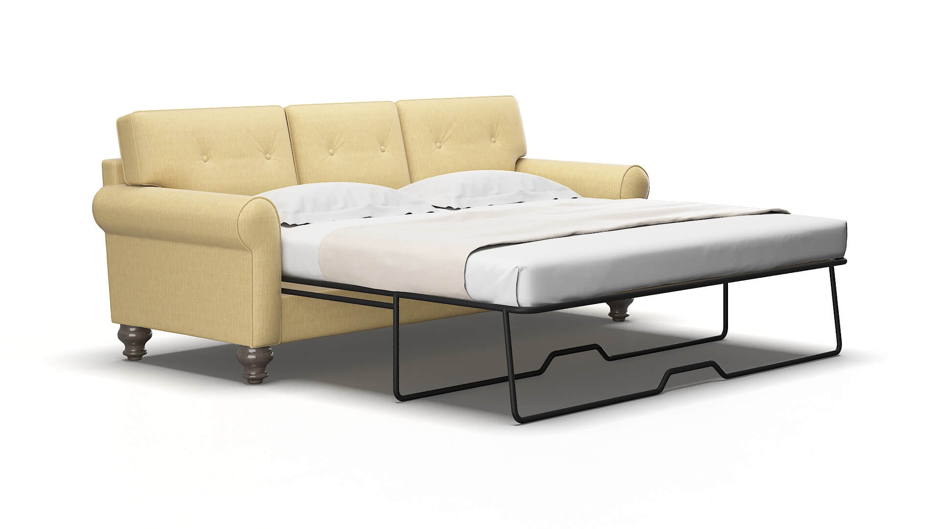 Farah Avalon_hp ginger Sofa sleeper Espresso Legs  2