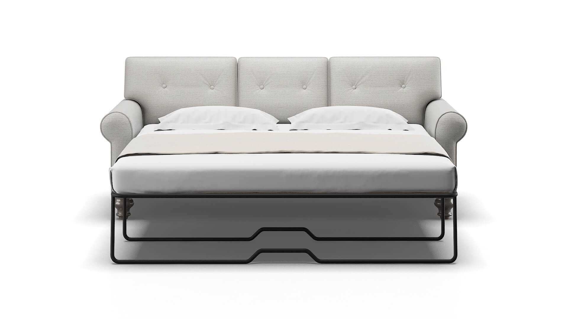 Farah Avenger Dolphin Sofa Sleeper Espresso legs 1